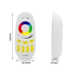 Mi-Light 2.4GHz 4-zone touch RF RGB-W remote control FUT096