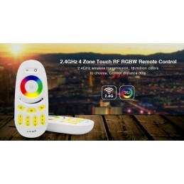 Mi-Light 2.4GHz 4-zone touch RF RGB-W remote control FUT096