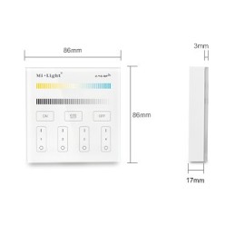 Mi-Light 4-Zone CCT Adjust Smart Panel