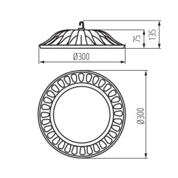 Miledo HIBO 50w High Bay