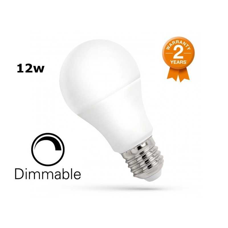 Dimmable E27 Bulb 12w