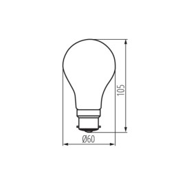 XLED A60 B22