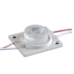 MW Bright LED Module DC12V 3020-1W-LENS