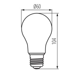 Vintage Globe 5w E27 LED Spiral Filament