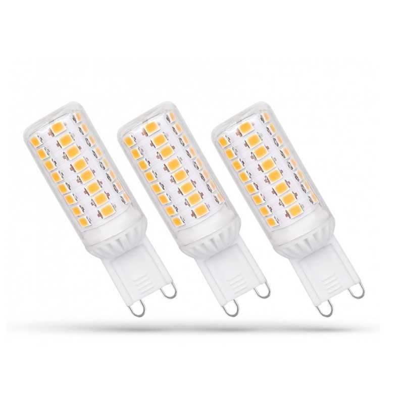 3 Pack - LED G9 230V 4W WW DIMMABLE