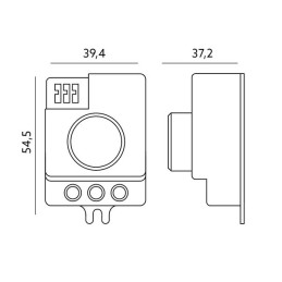 Microwave Motion sensor LX701