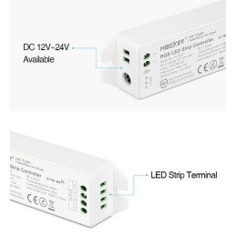 Mi-Light FUT037 2.4GHz 4-zone RGB LED strip controller Upgraded