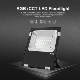 Floodlight RGB+CCT 20W 230VAC FUTT04