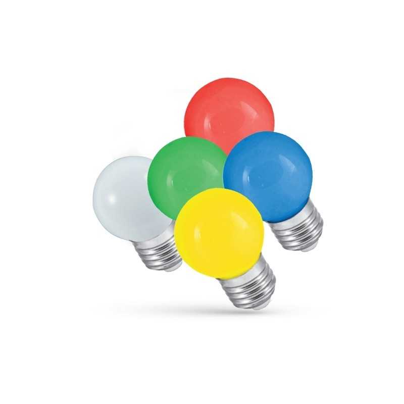 1w Coloured E27 Bulbs - Ideal for Festoon