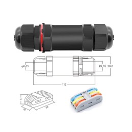 IP68 Waterproof Cable Connector