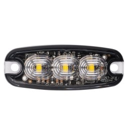 LED Slim strobo light 3x LED