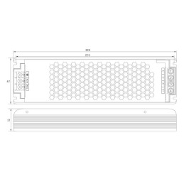 Constant Voltage Linear Power Supply PFC 24V 350W