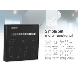 Mi-Light B1-B 4-zone brightness dimming smart panel