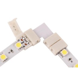 2 pack Solderless 8mm Single Colour 90° LED strip connector