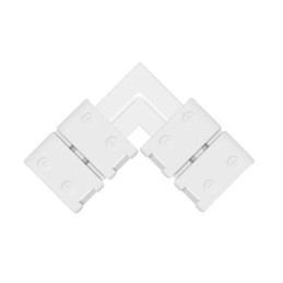 2 pack Solderless 8mm Single Colour 90° LED strip connector