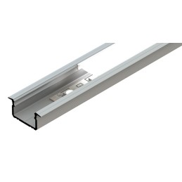 Glalu 1m Recessed Profile with opaque polycarbonate lens