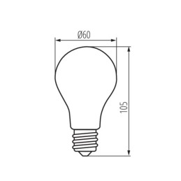 XLED A60 E27