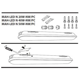 Kanlux MAH 50w LED Fitting