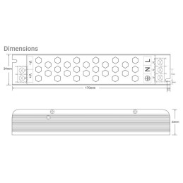 Constant Voltage Power Supply 12V 60W