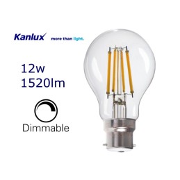 Dimmable B22 12w