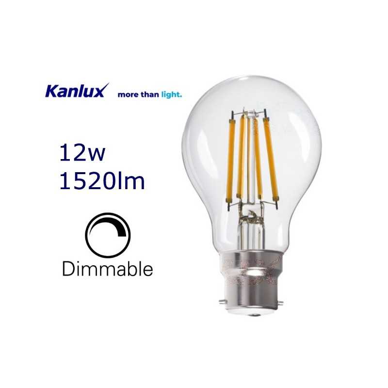 Dimmable B22 12w